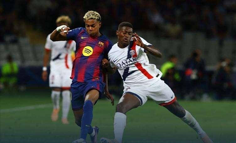 巴黎2-1逆转巴萨！边路优势助力新科欧冠冠军笑傲